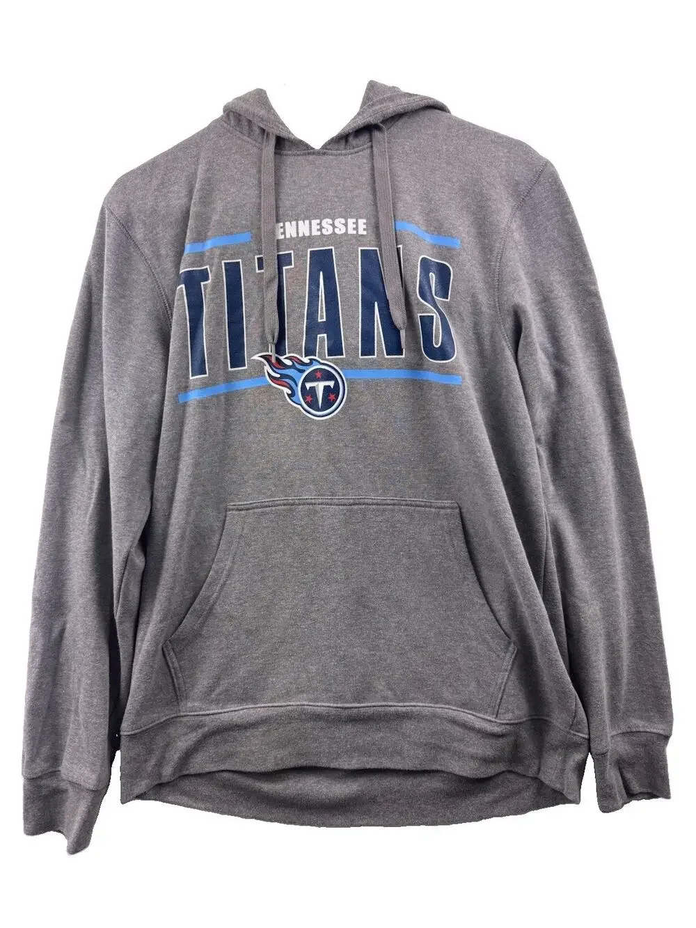 Tennessee Titans NFL Team Apparel Men's Pullover Hoodie Size Medium Grey